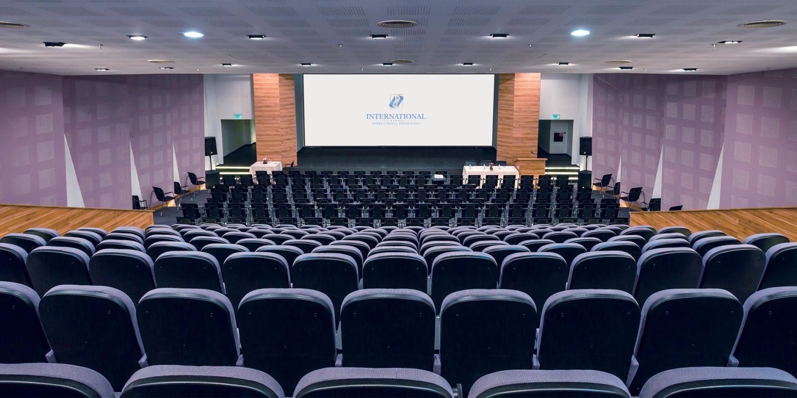 A Large Empty Auditorium